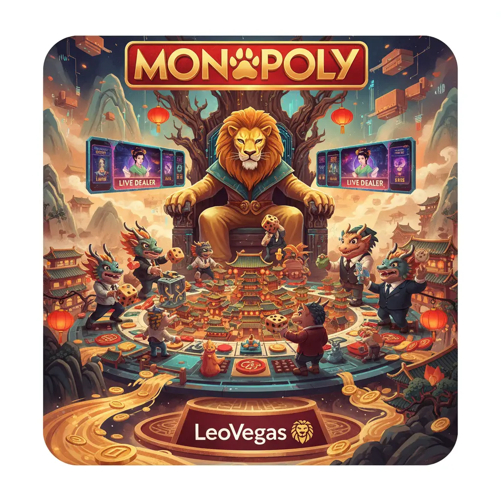 Live dealer monopoly experience - LeoVegas