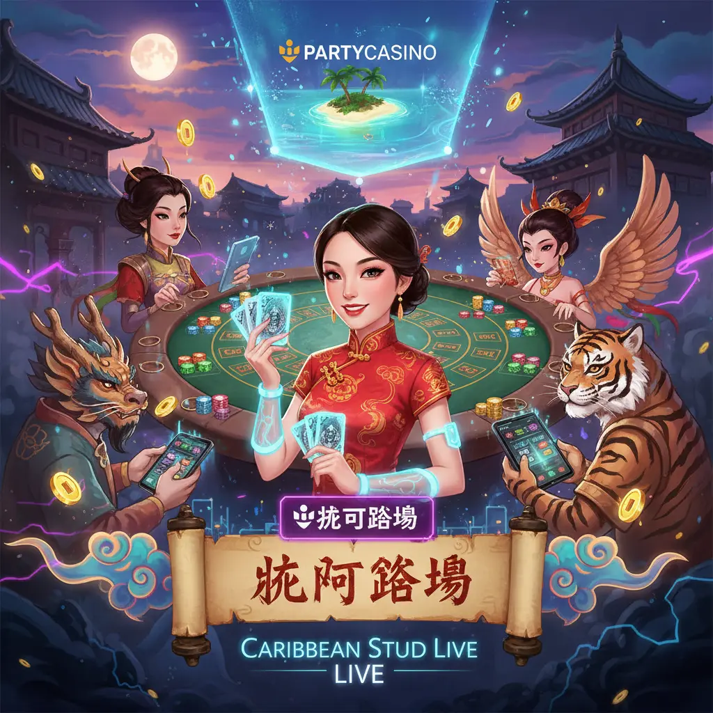 Caribbean stud live dealer games - PartyCasino