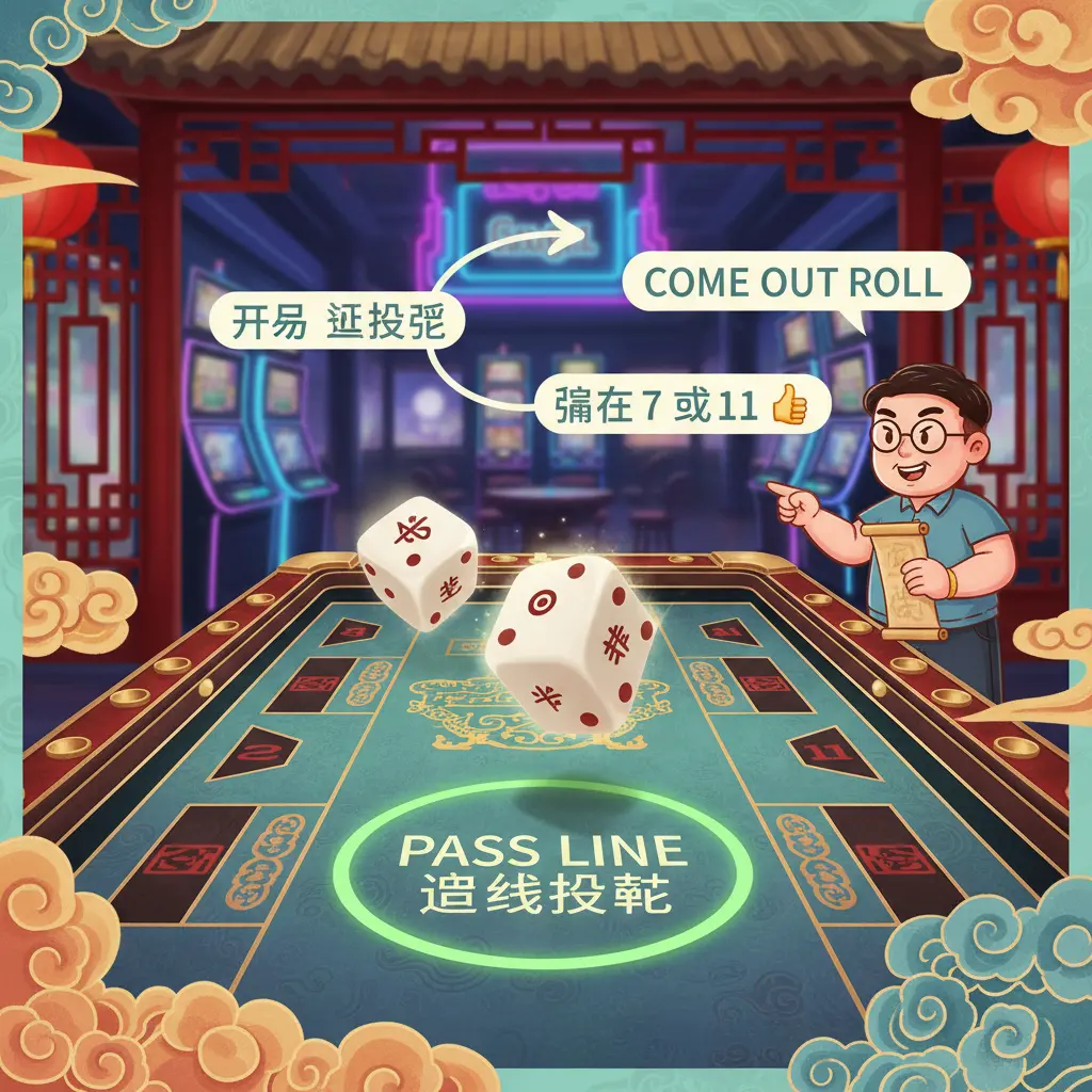 Beginner's guide to live craps - Pass