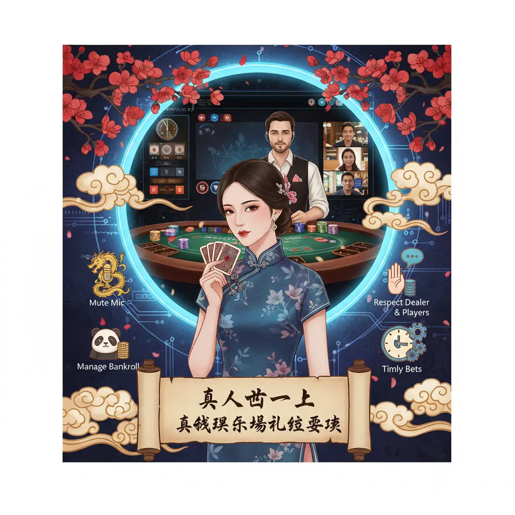 Live casino etiquette tips - blackjack