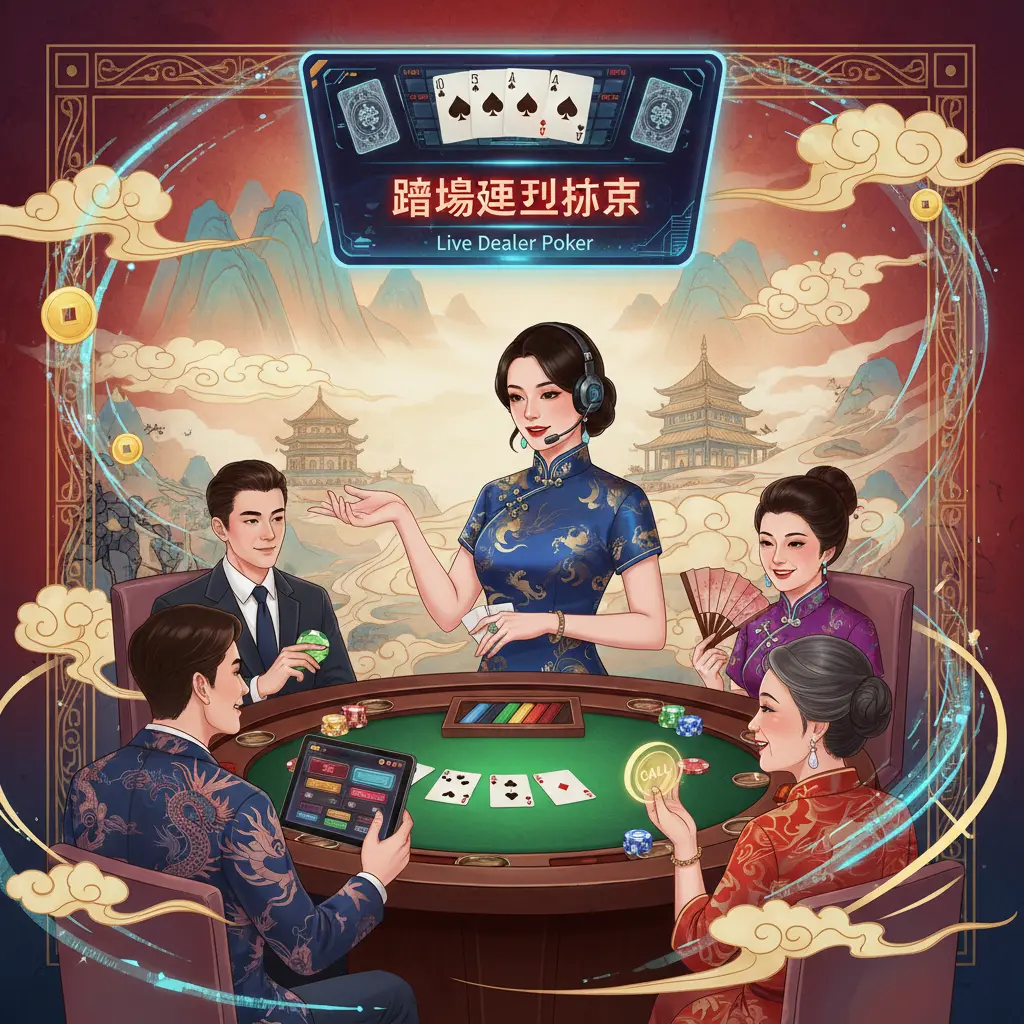 Live dealer poker variations - Casino