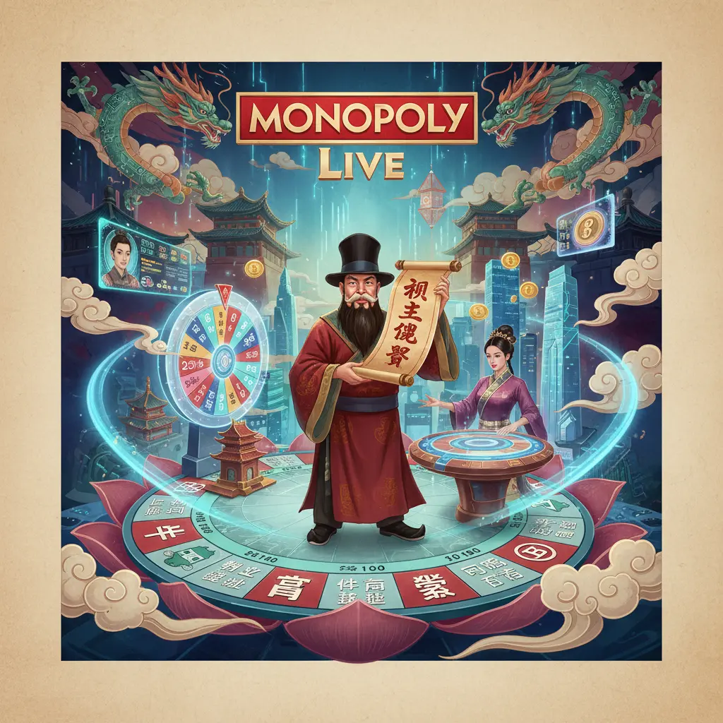 Live dealer monopoly experience - MONOPOLY