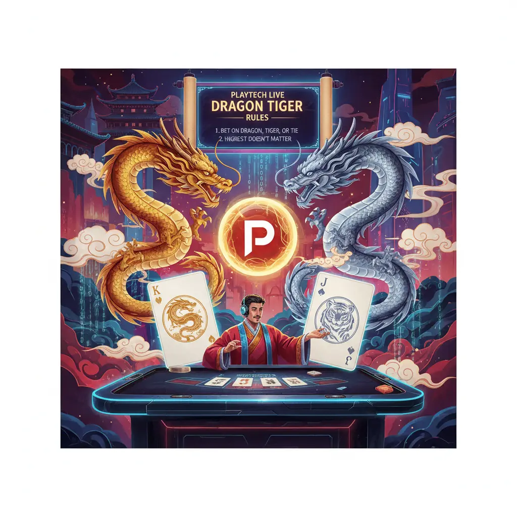 Live dealer dragon tiger rules - Playtech