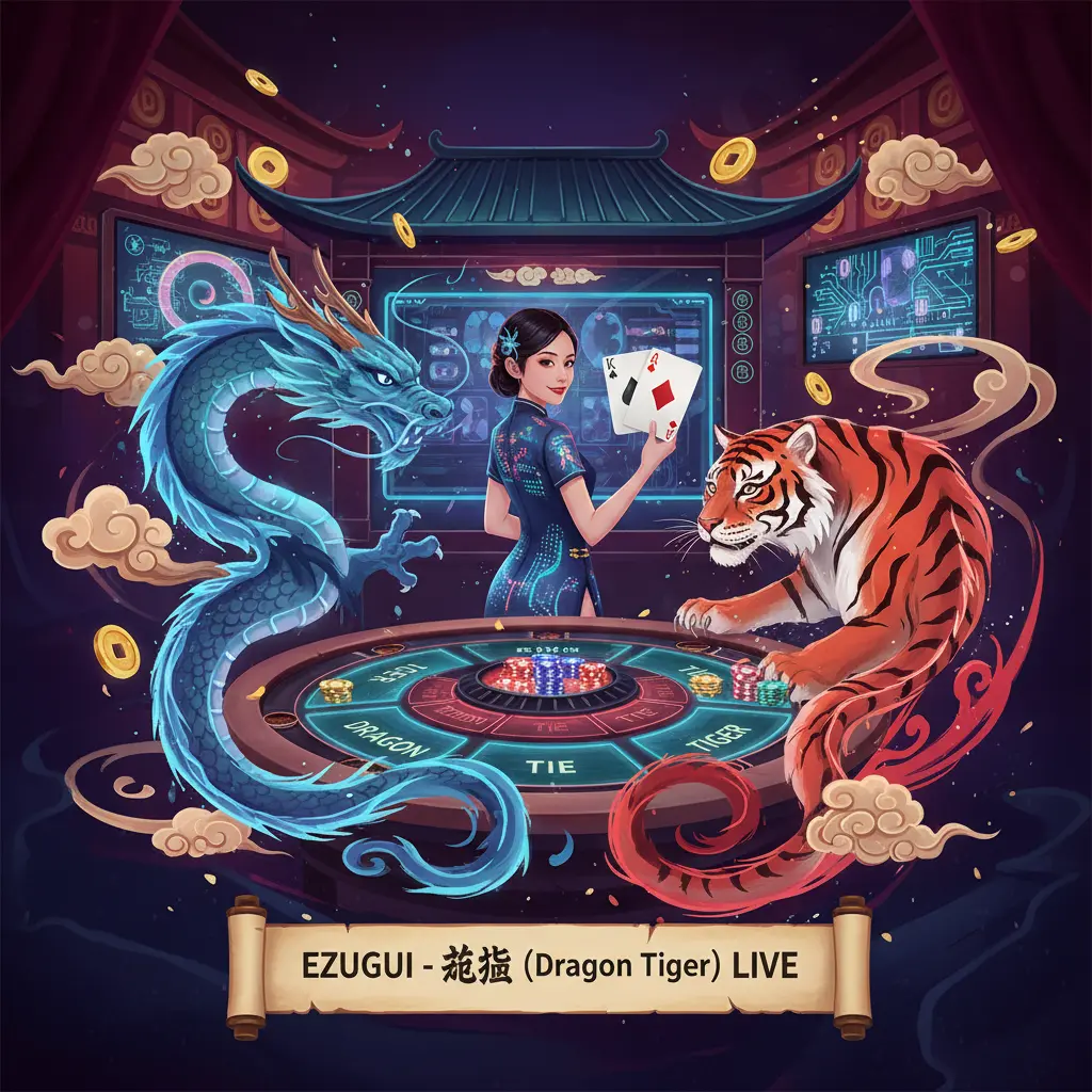 Live dealer dragon tiger rules - Ezugi