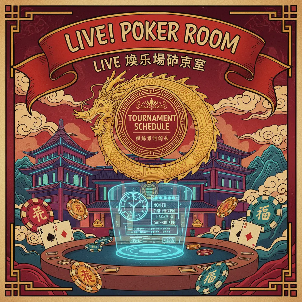 Live casino tournaments schedule - Poker