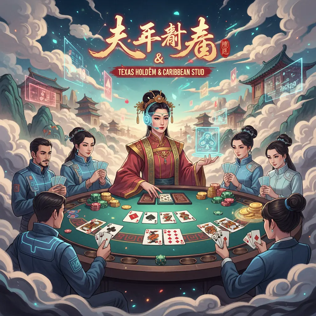 Caribbean stud live dealer games - Texas