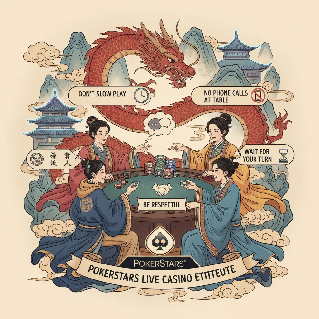 Live casino etiquette tips - PokerStars