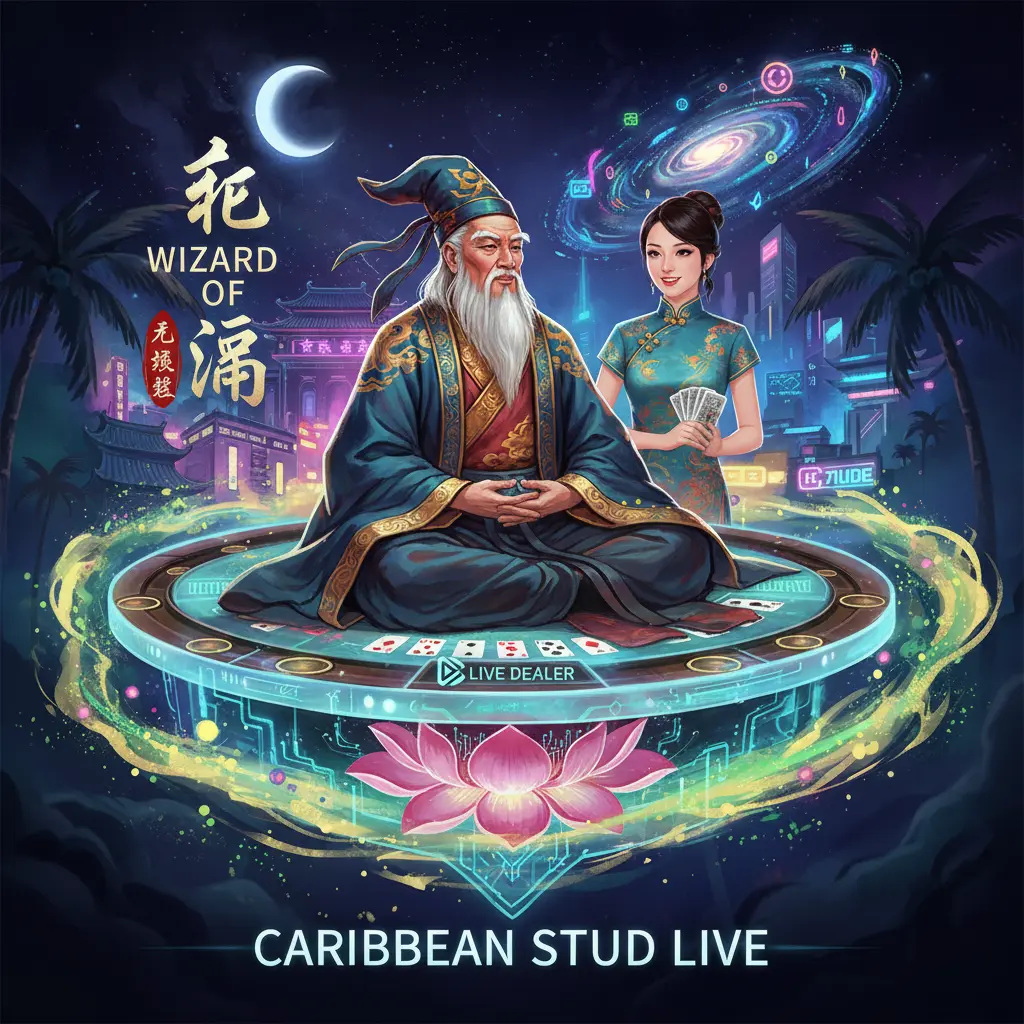 Caribbean stud live dealer games - Wizard