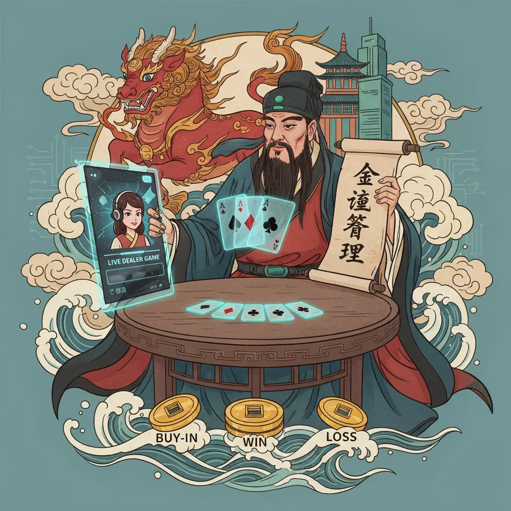 Caribbean stud live dealer games - management