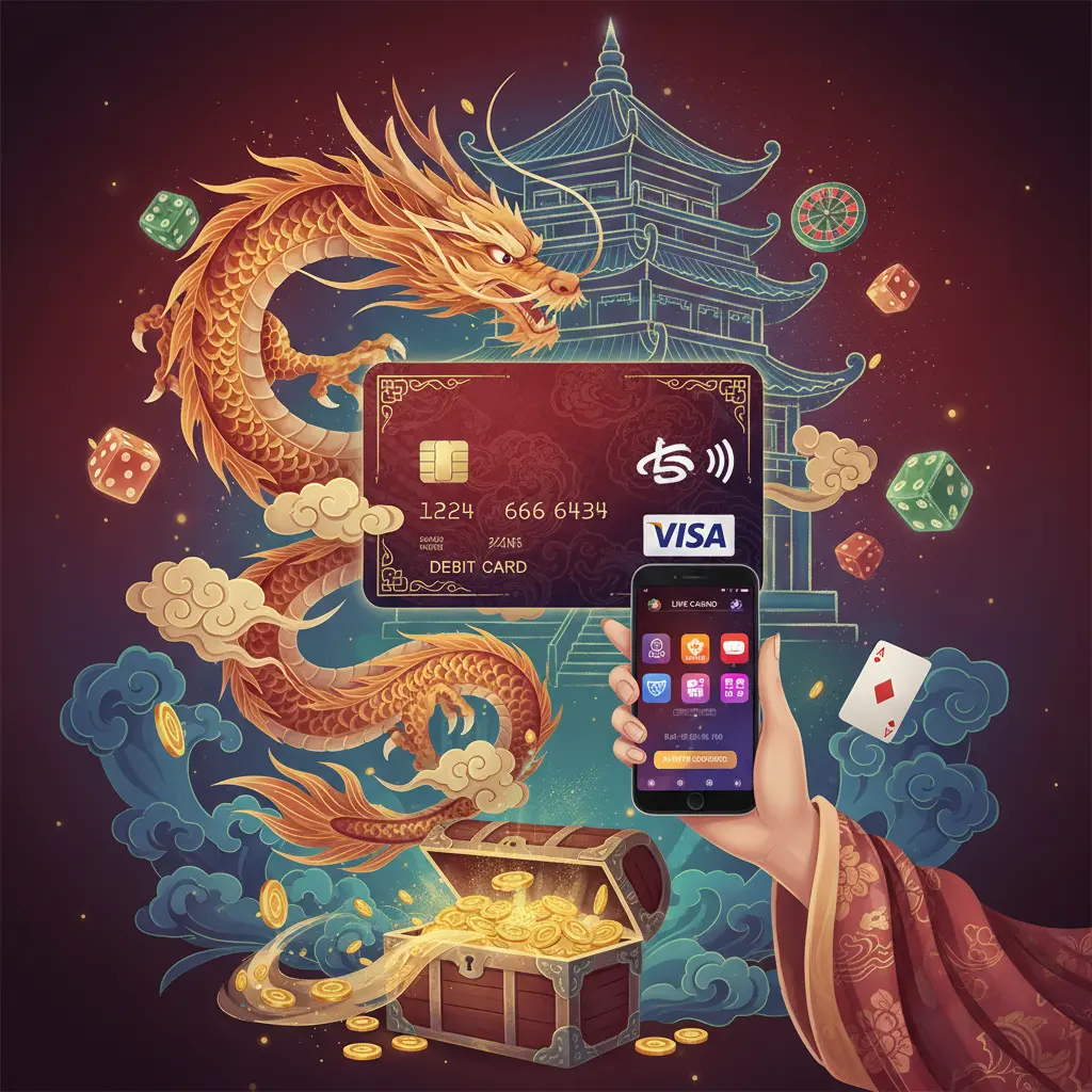Live casino payment methods - Debit