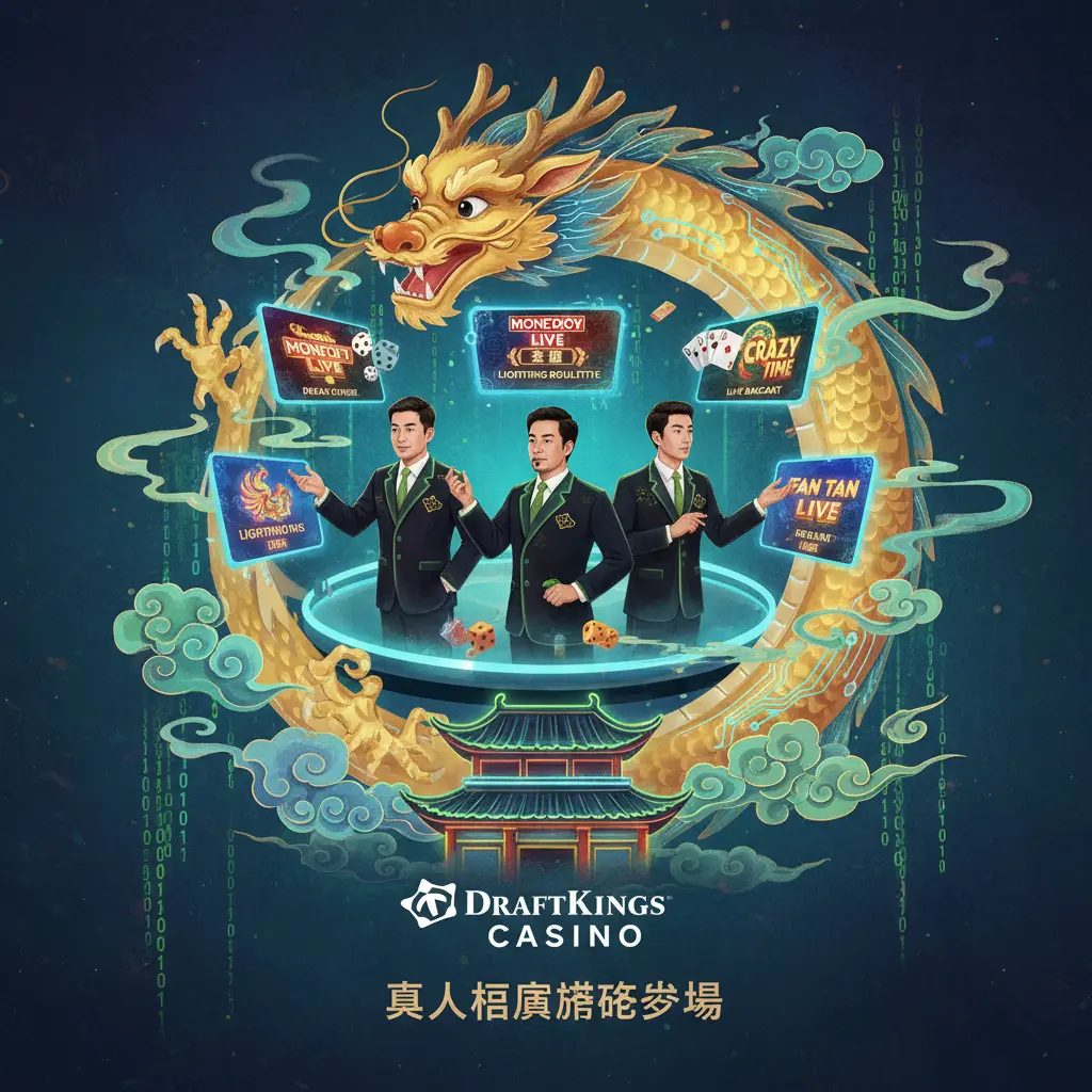 Live dealer game show varieties - DraftKings