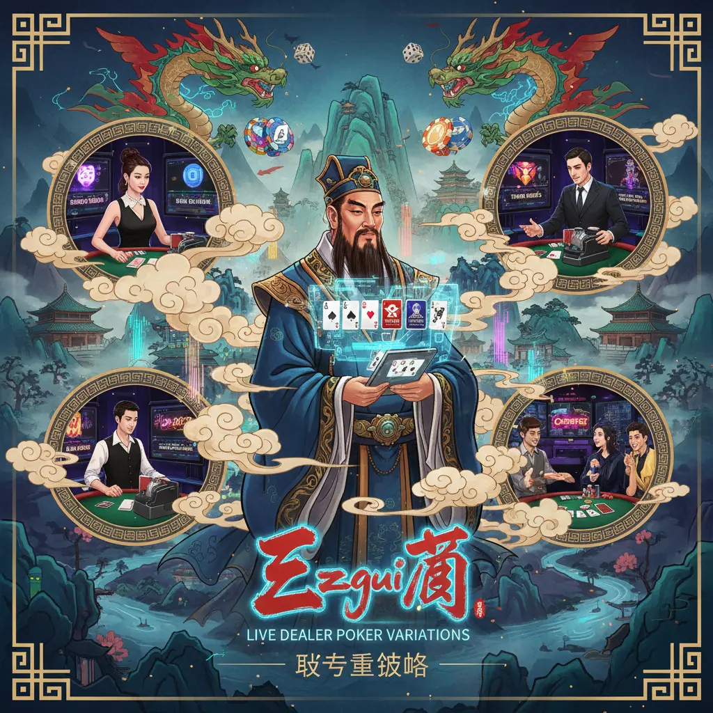 Live dealer poker variations - Ezugi