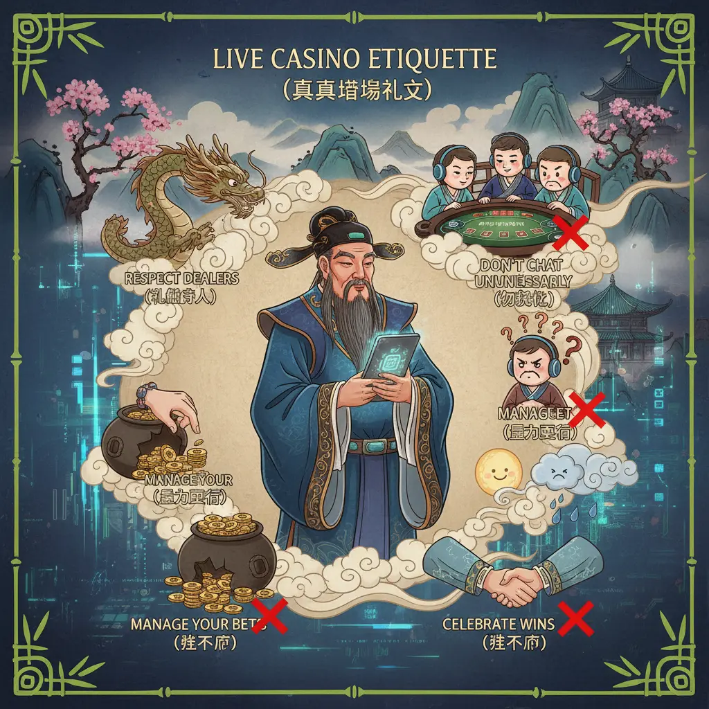 Live casino etiquette tips - gambling