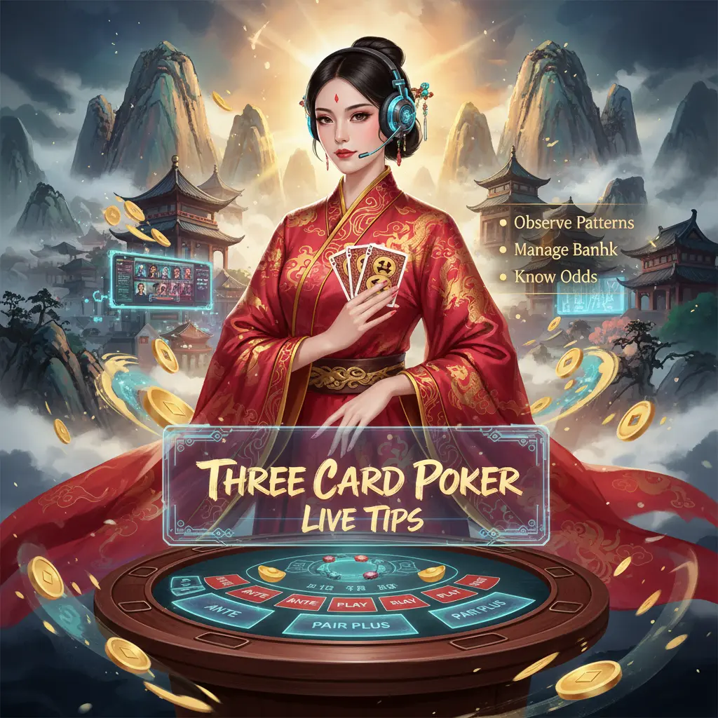Three card poker live dealer tips - Dealer