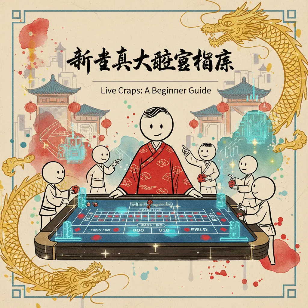 Beginner's guide to live craps - stickperson