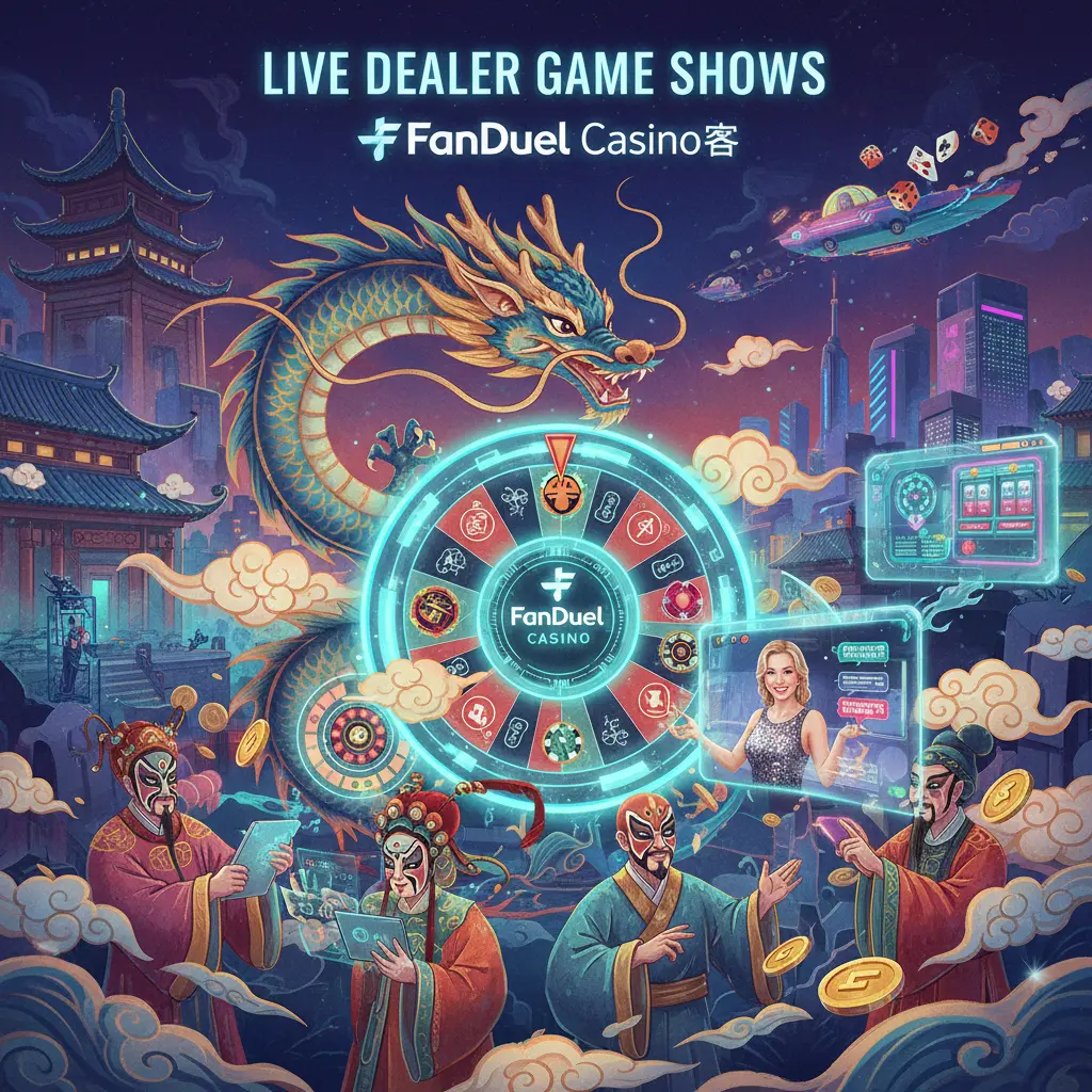 Live dealer game show varieties - FanDuel