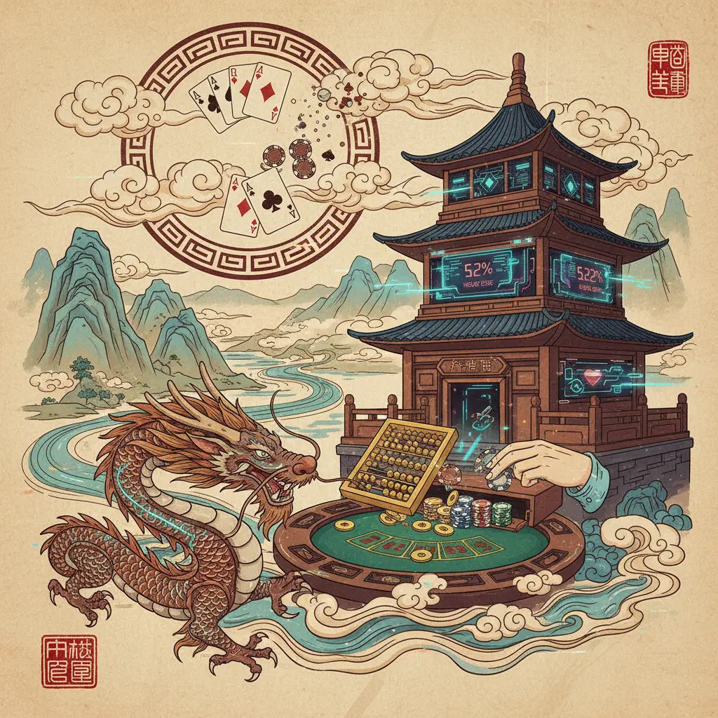 Caribbean stud live dealer games - house