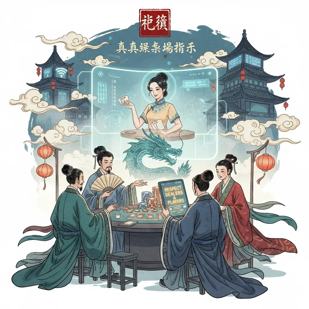 Live casino etiquette tips - industry