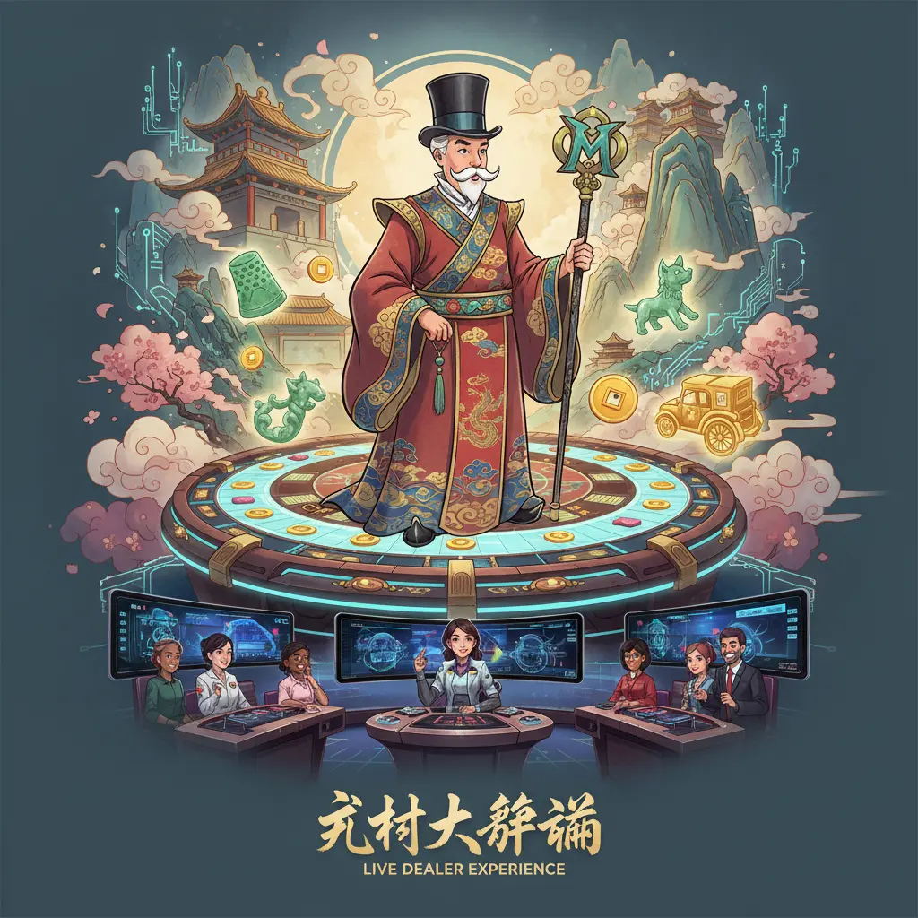 Live dealer monopoly experience - MONOPOLY