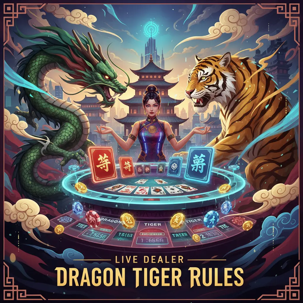 Live dealer dragon tiger rules - Dragon