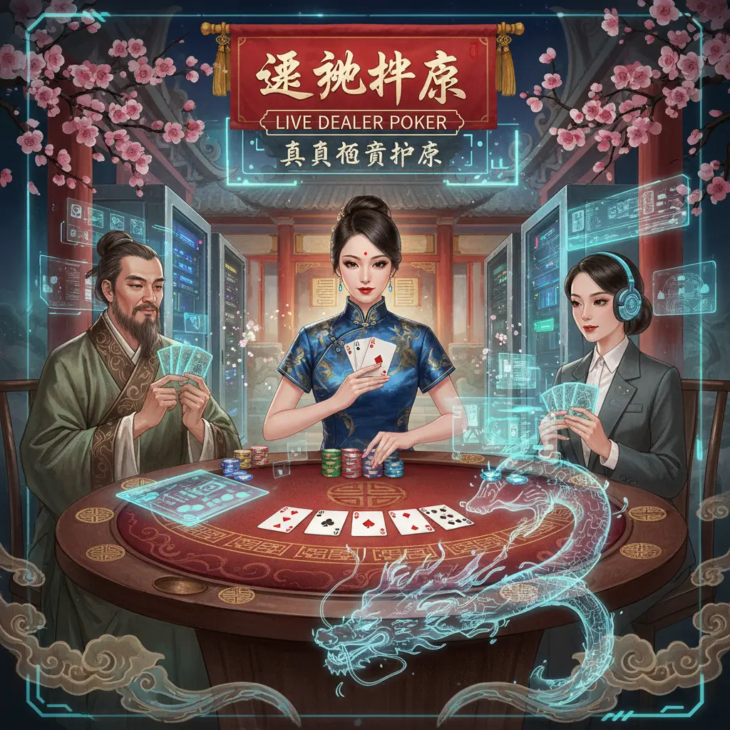 Live dealer poker variations - Texas