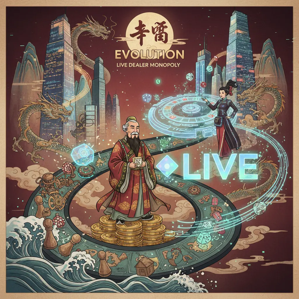 Live dealer monopoly experience - Evolution