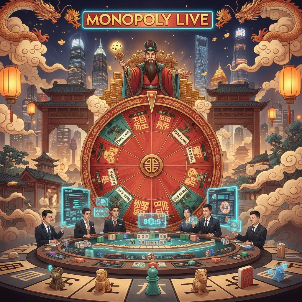 Live dealer monopoly experience - Monopoly