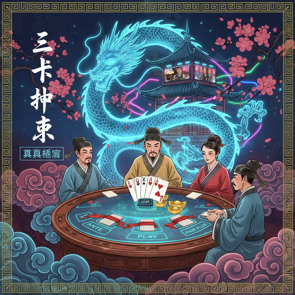 Live dealer poker variations - Poker