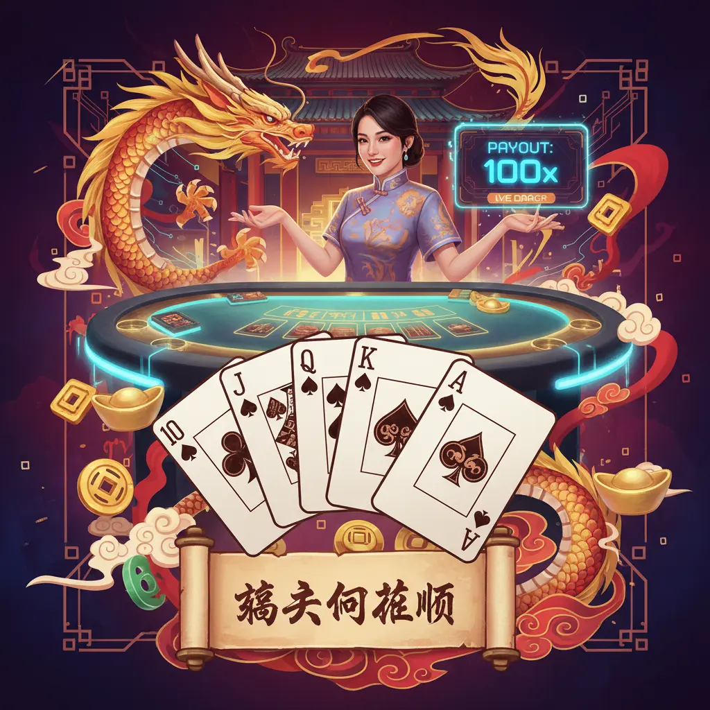 Caribbean stud live dealer games - Royal