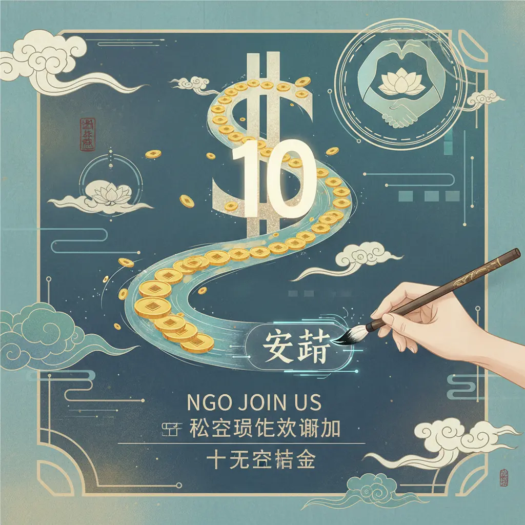 $10 sign up bonus - NGO