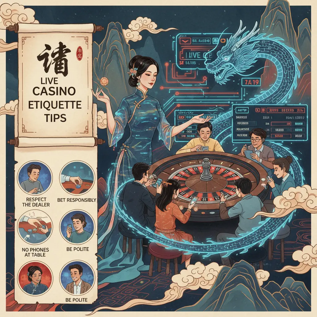 Live casino etiquette tips - roulette