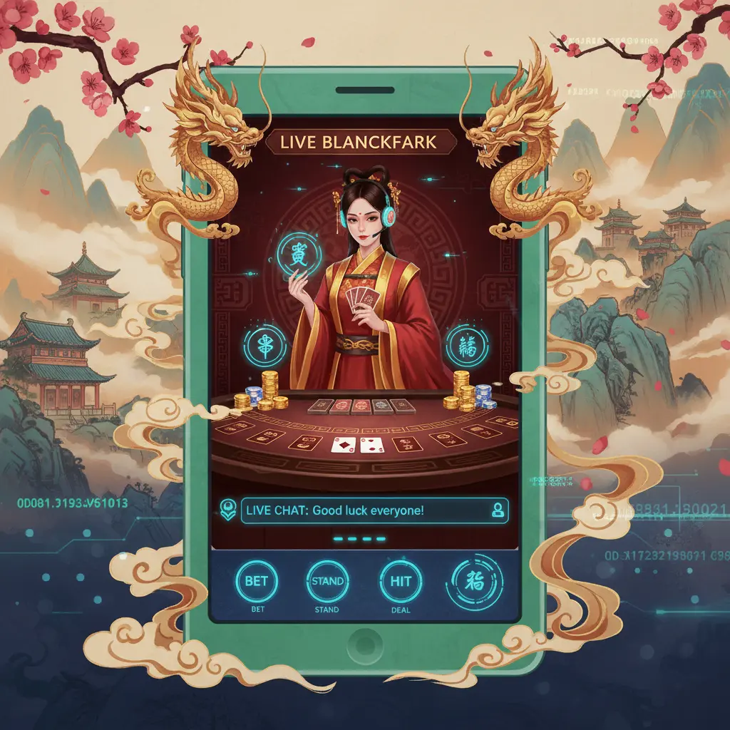 Live casino mobile experience - Blackjack