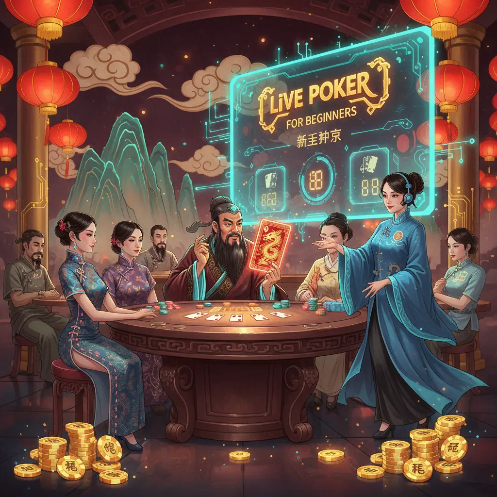 Live dealer casino for beginners - Poker