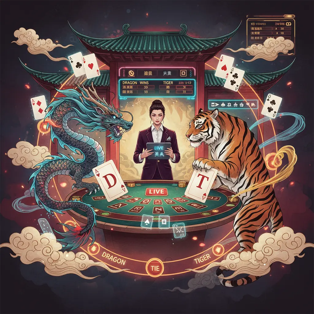 Live dealer dragon tiger rules - Dragon