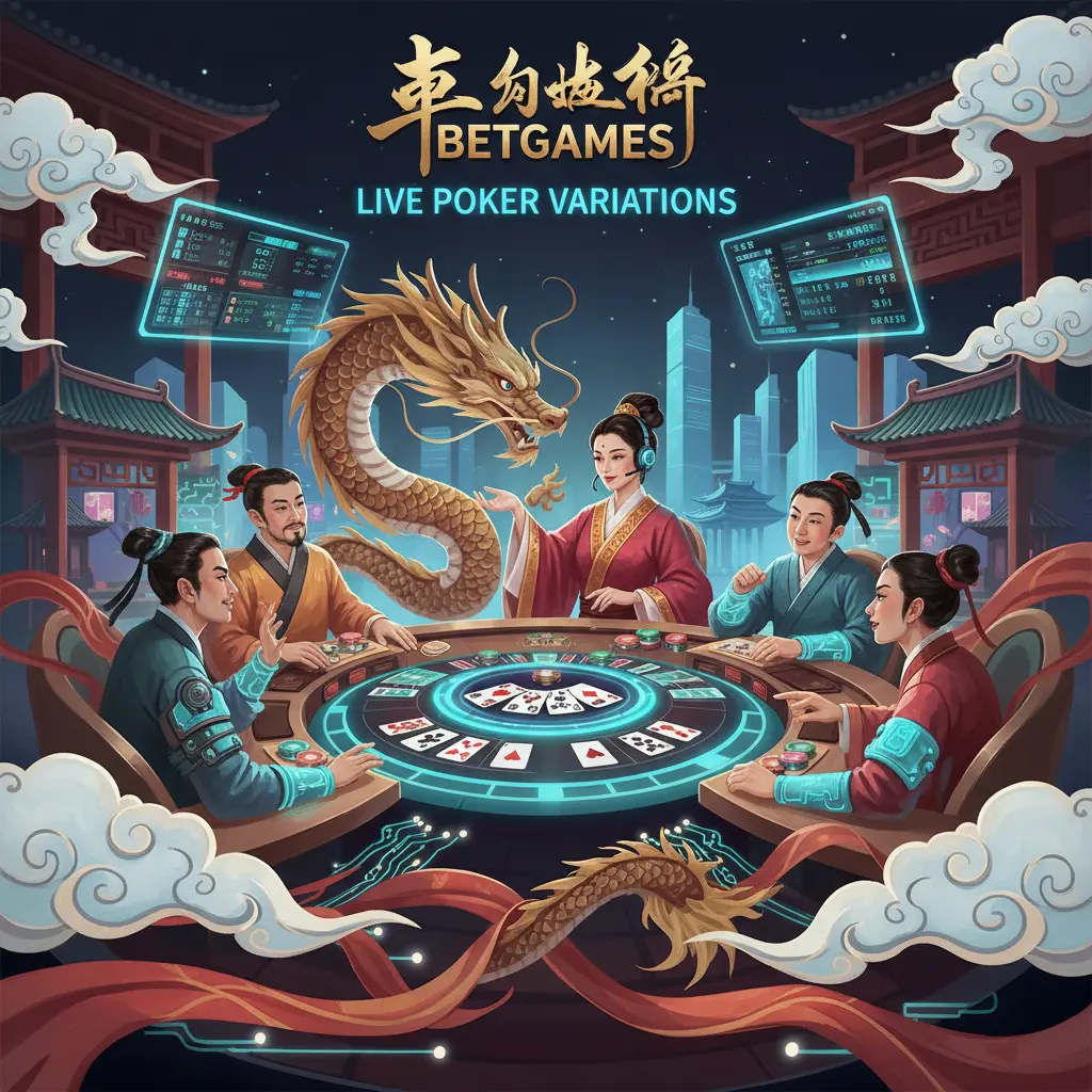 Live dealer poker variations - Betgames