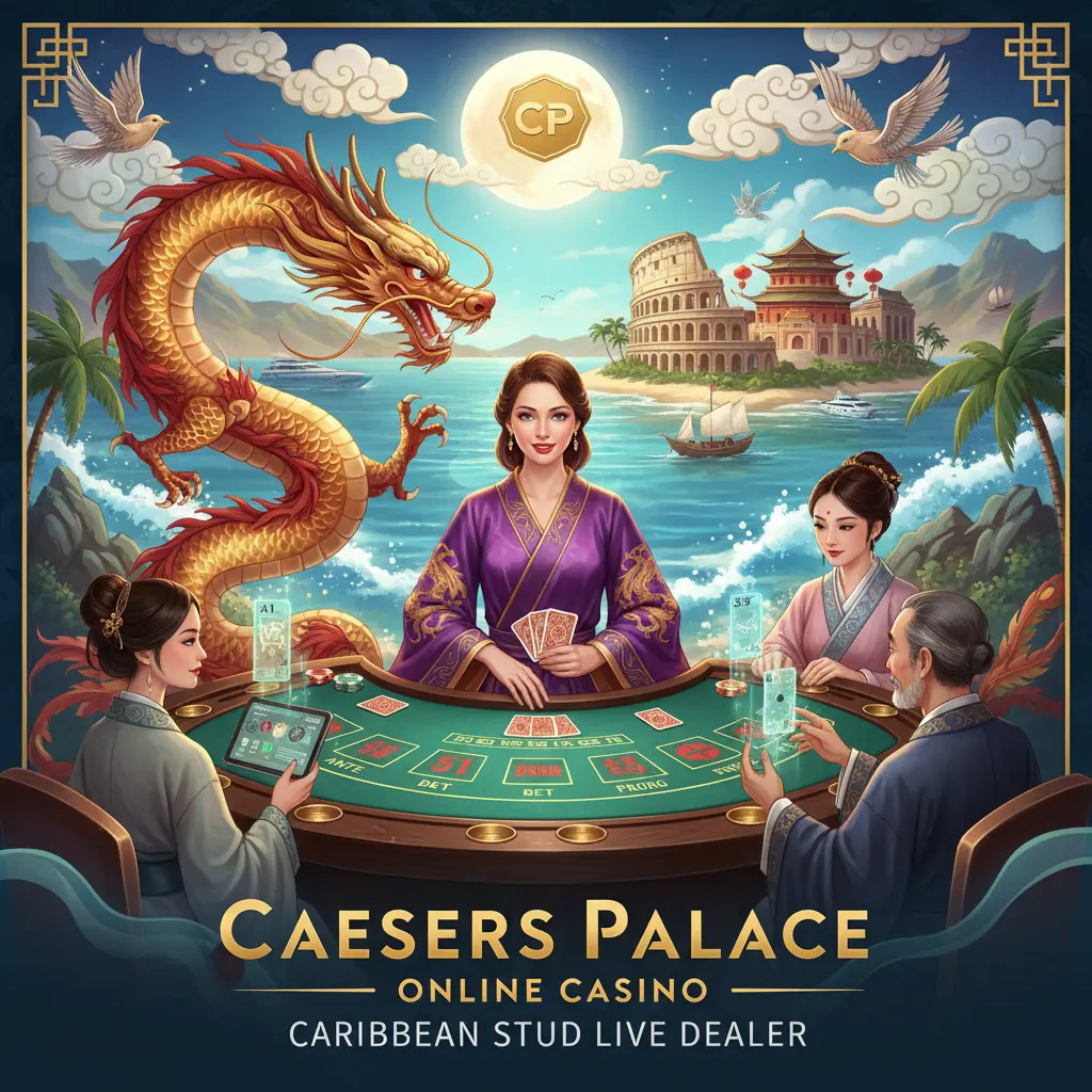 Caribbean stud live dealer games - Caesars
