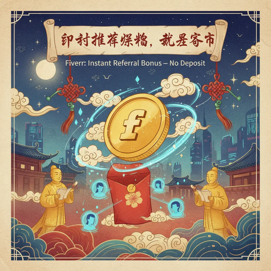 instant referral bonus no deposit - Fiverr