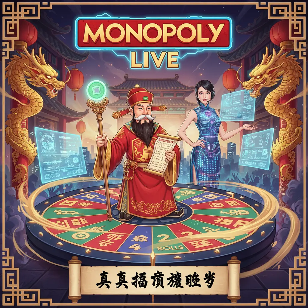 Live dealer game show varieties - MONOPOLY